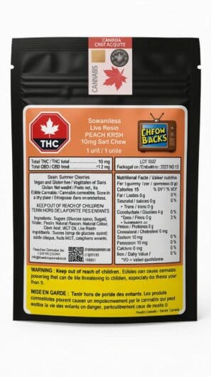Live Rosin Peach Krsh Soft Chew