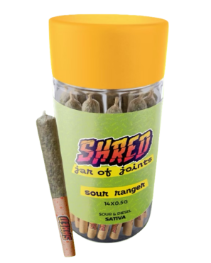 Sour Ranger Jar of Joints 14 x 0.5g Pre-Rolls