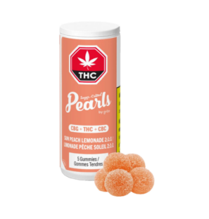 Sun Peach Lemonade 2:1:1 CBG/THC/CBC