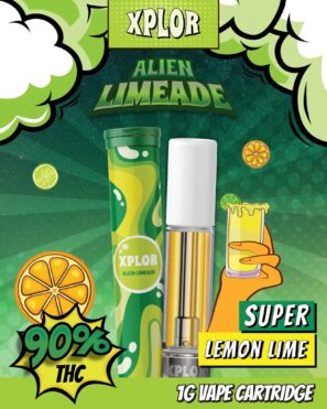 Alien Limeade Vape 510 Prefilled Vape Cartridge