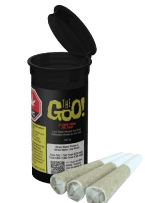 EARTHQAKE Live Rosin Infused Pre-Rolls