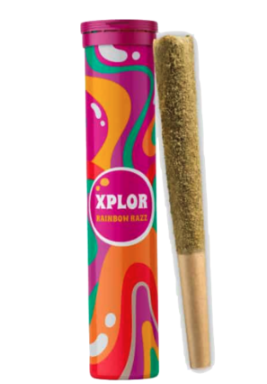 Rainbow Razz Distillate Infused Pre-roll Infused Pre-Rolls